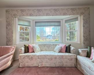 Classic Upholstered Sofa