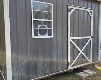 Metal building to be moved by buyer