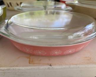 Pink Pyrex 