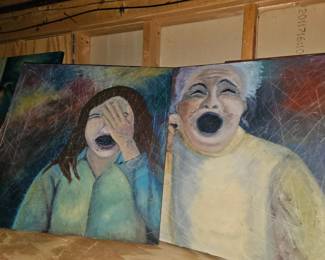 Dark Art original oils 