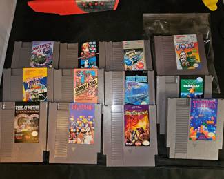 Nintendo NES cartridges 