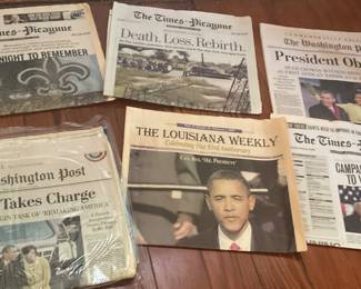 Vintage news paper