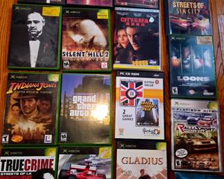 Video games and DVDs