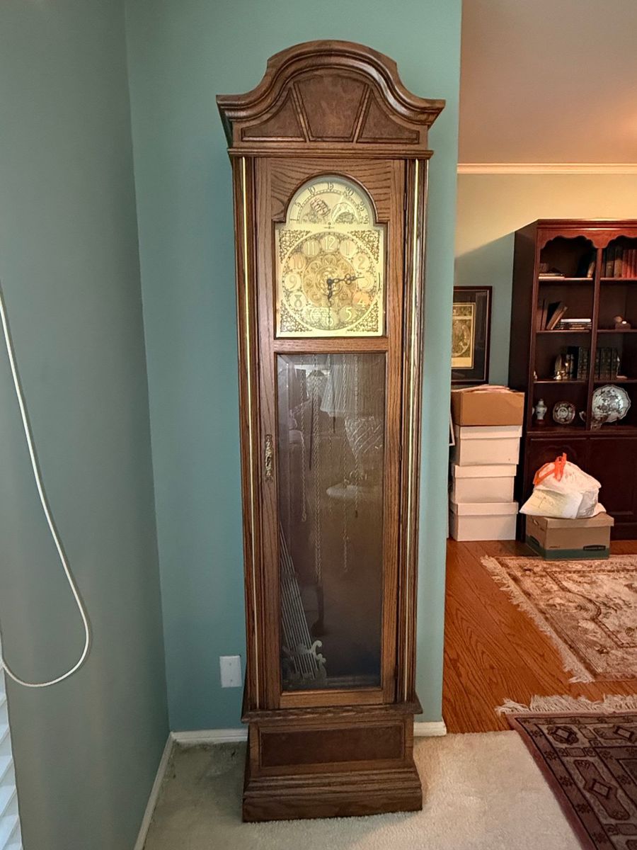 Howard Miller "Tempus Fugit" Grandfather Clock