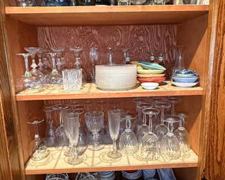Assorted Glassware and Ceramic Dishware Collection