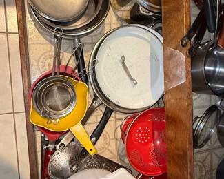 Assorted Cookware and Kitchen Utensils Lot