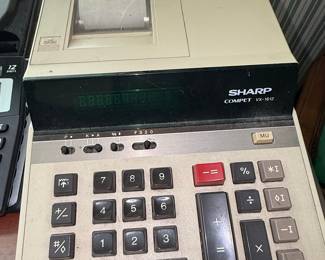 Sharp Compet VX-1612 Printing Calculator