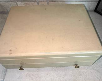 Community "Rosewood" Silverplate Flatware Set in Case