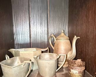 Pewter Tea Set
