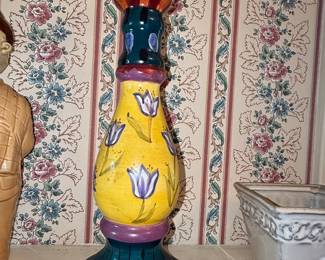 Wilson & Louis "Tulip" Ceramic Candlestick