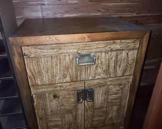 Drexel Heritage Woodbriar Collection Rustic Cabinet