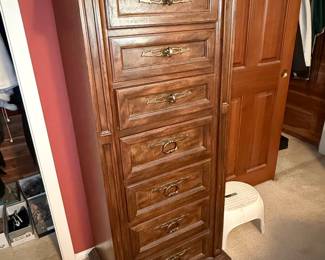 Vintage Lingerie Chest / Tall Dresser