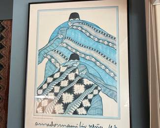 Amado Maurilio Peña, Jr. "Sin Titulo" Limited Edition Lithograph