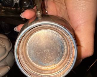 WM A Rogers Silver Plated Tea Set