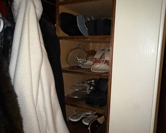 Assorted Women's Shoes and Handbags