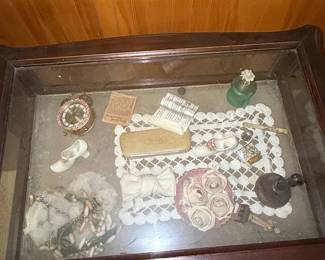 Victorian Jewelry Box Display Table