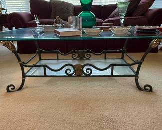 Green Art Glass Vase