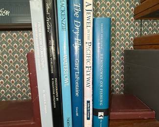 Collection of Fly Fishing Books