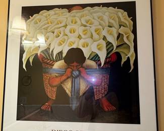 Diego Rivera "El Vendedor de Alcatraces" Print