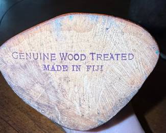 Fijian Wooden Carving of a Face