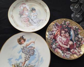 Collection of Sandra Kuck Decorative Collector Plates