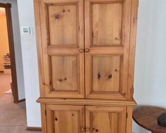 Broyhill Fontana Solid Pine Armoire