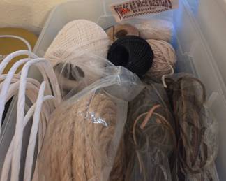 Assorted Craft Cords and Twines