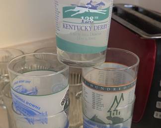 128th Kentucky Derby Churchill Downs Commemorative Glass
