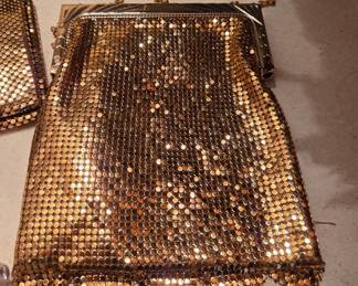 Vintage Whiting & Davis Gold Mesh Evening Bag