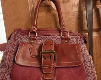 Coach Soho Signature C Jacquard Shoulder Bag