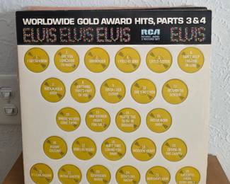 Elvis Presley Worldwide Gold Award Hits, Parts 3 & 4 RCA Victor 2 Record Set