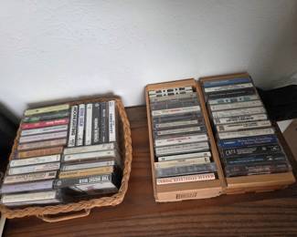 Assorted Cassette Tapes Collection - Music, Soundtracks, and Comedy