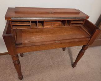 Antique Spinet Writing Desk