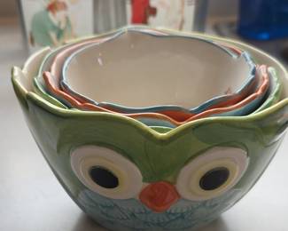 Owl Nesting Measuring Cups