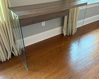 Modern Lucite Console