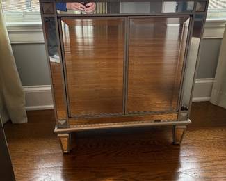 Mirrored Small Cabinet