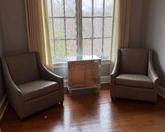 Pair of Club Chairs