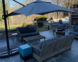 Large Extending Umbrella