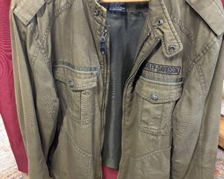 Harley Davidson Khaki Coat