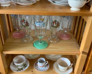 1990’s Warner Bros.Acme Ice Cream Sundae Glasses