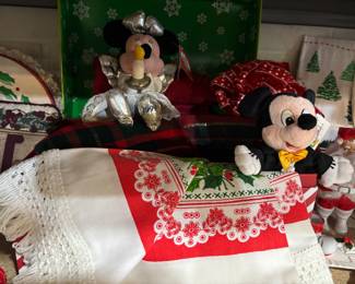 Mickey and Minnie Mouse 