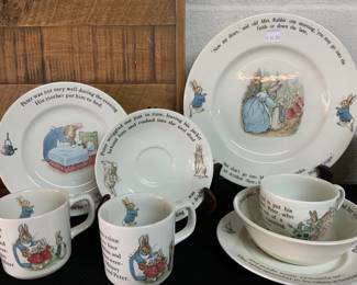 Wedgwood Beatrix Potter Peter Rabbit dishes