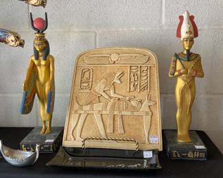 Royal Osiris Statue, Winged Goddess Statue