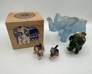Elephant Decor With Box