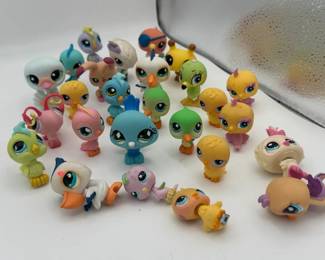 Littlest Pet Shop Birds Owls And ParroLittlest Pet Shop Birds Owls  Parrots Vinyl Figurines