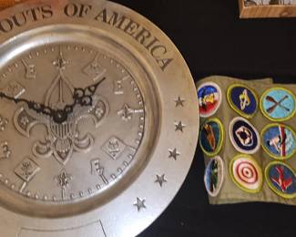Boy scout clock