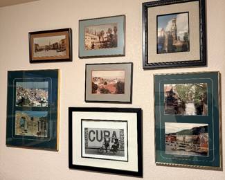 Signed prints and framed art