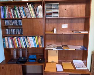 Matching Scandinavian Bookcases