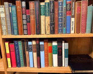 Various collectible books