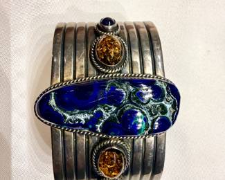 Native American Bracelet - signed